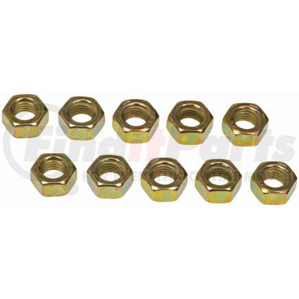 867-011BX by DORMAN - Hex Nut-Grade 8-Thread Size; 5/16-24, Height; 1/2 In.