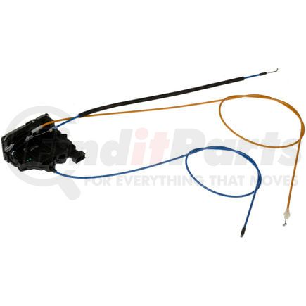 Dorman 931-174 Door Lock Actuator Motor Sliding Door Latch - Integrated, Right, Metal; Plastic, 6 Blade Pin, Male Terminal