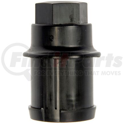 611-948.1 by DORMAN - M27-2.0 Black Wheel Nut Cover - Threaded Type