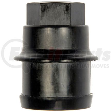 611-949.1 by DORMAN - M27-2.0 Black Wheel Nut Cover - Threaded Type