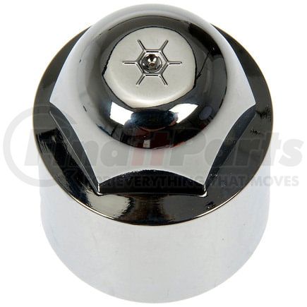 611-951 by DORMAN - M27-2.0 Black Wheel Nut Cover - Threaded Type