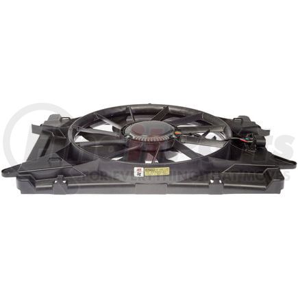 621-981 by DORMAN - Radiator Fan Assembly - 3948.2 cfm, 31 A, Black, Clockwise (Right)