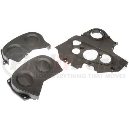 635-790 by DORMAN - Engine Timing Cover Kit - Black, Coated, 2.292in, With Gasket or Seal