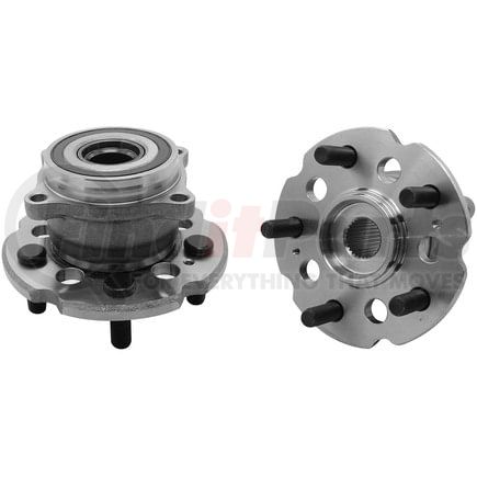 951-105 by DORMAN - Wheel Bearing and Hub Assembly - Rear, Steel, 160 mm. OD, 5 Wheel Stud, with ABS