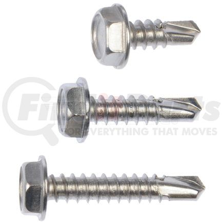 784-160D by DORMAN - Self-Drilling Screw-Stainless Steel-Hex Hd.- #10 x 1/2", 3/4“, 1”