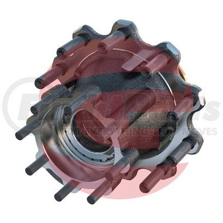 HR726K by ACCURIDE - Rear Hub Sub-Assy - Mack S34/38 Axle (Gunite)
