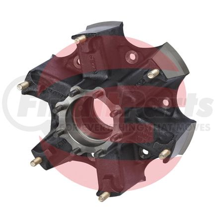 Accuride RY984K Gunite REAR 6 SPOKE WHEEL