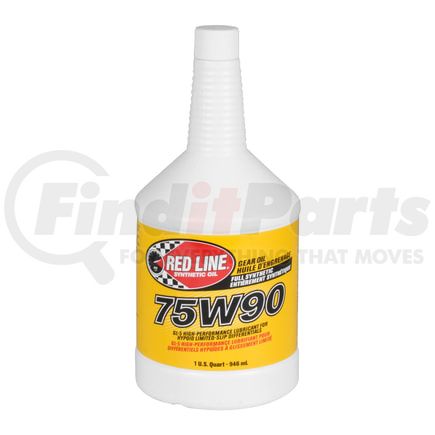 OILSYN-03-12 by YUKON - Yukon/Red Line Gear Oil, 75W90 GL-5, 12-Quart Case Pack