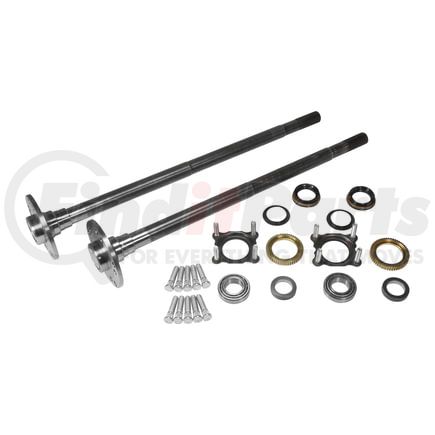 YA WAK-009 by YUKON - Chromoly Rear Axle Kit, Dana 44 diff, Jeep JT Gladiator Non Rubicon w/WideTrack