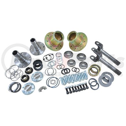 YA WU-03 by YUKON - Spin Free Locking Hub Conversion Kit for SRW Dana 60 94-99 Dodge