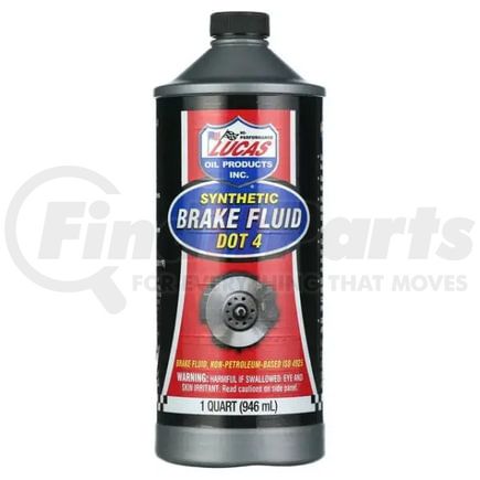 TRCH107886 by TORQUE PARTS - Brake Fluid - Lucas Oil DOT 4, 1 Quart