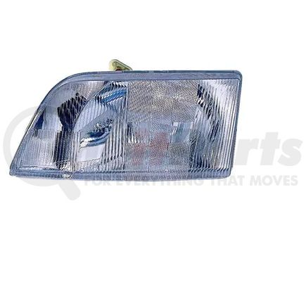 TR013-VLHL-L by TORQUE PARTS - Headlight - Driver Side, Clear Housing, Clear Lens, Clear Bulbs, DOT and SAE Approved