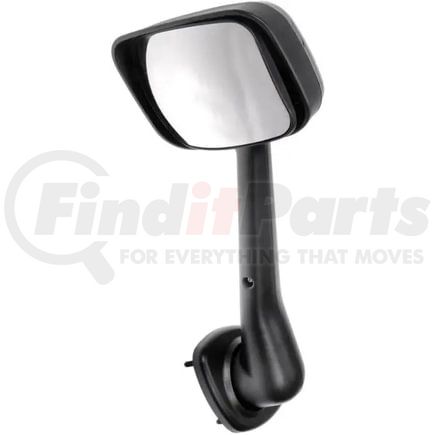 TR036-FRHMC-R by TORQUE PARTS - Hood Mirror - Passenger Side, Front, Plastic, with Chrome Cover and Mounting Bolt