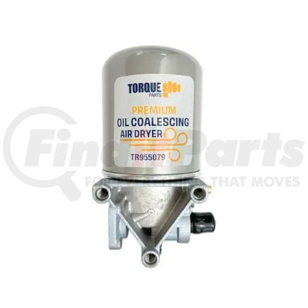 TR955079 by TORQUE PARTS - Air Brake Dryer - 12V, 1/2 in. NPT Delivery/Supply Ports, 1/4 in. Control Port