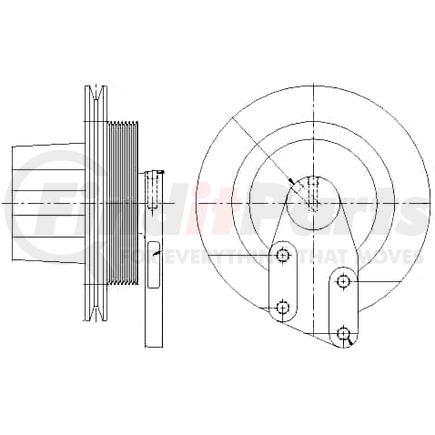 1077-07770-01X by KIT MASTERS - Kysor-Style Hub - Remanufactured
