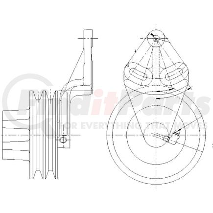 1077-07899-02X by KIT MASTERS - Kysor-Style Hub - Remanufactured