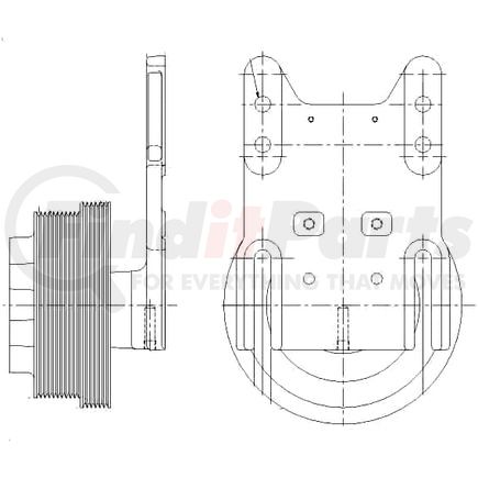 1077-07905-01X by KIT MASTERS - Kysor-Style Hub - Remanufactured