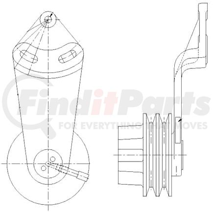 1077-07933-02X by KIT MASTERS - Kysor-Style Hub - Remanufactured