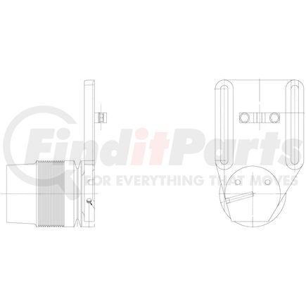 1077-08113-01X by KIT MASTERS - Kysor-Style Hub - Remanufactured