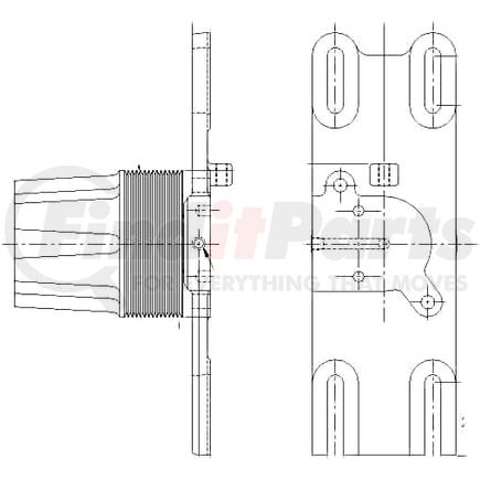 1077-08117-01X by KIT MASTERS - Kysor-Style Hub - Remanufactured