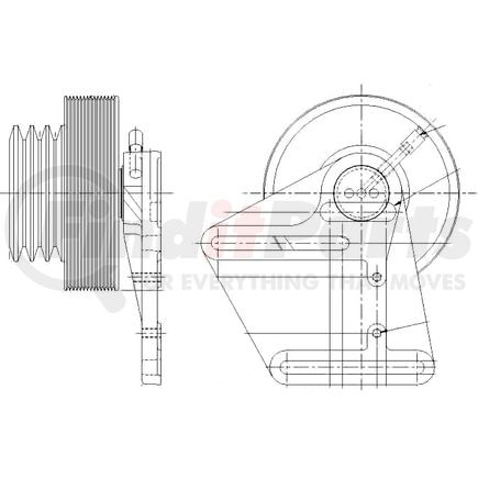 1077-08131-02X by KIT MASTERS - Kysor-Style Hub - Remanufactured