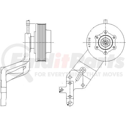 1077-09010-01X by KIT MASTERS - Kysor-Style Hub - Remanufactured