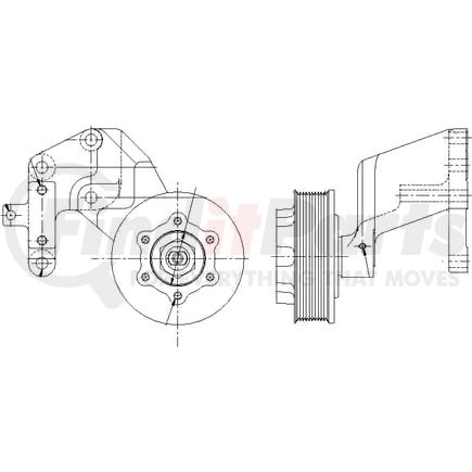 1077-09012-04X by KIT MASTERS - Kysor-Style Hub - Remanufactured