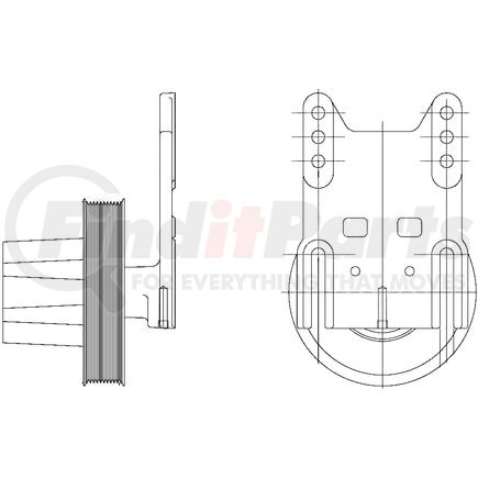 1077-09059-06X by KIT MASTERS - Kysor-Style Hub - Remanufactured