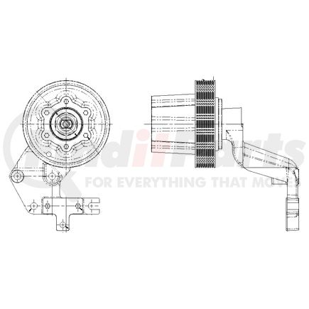 1077-09214-01X by KIT MASTERS - Kysor-Style Hub - Remanufactured