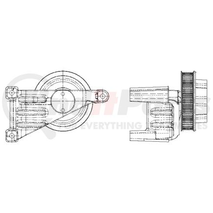 1077-09223-01X by KIT MASTERS - Kysor-Style Hub - Remanufactured