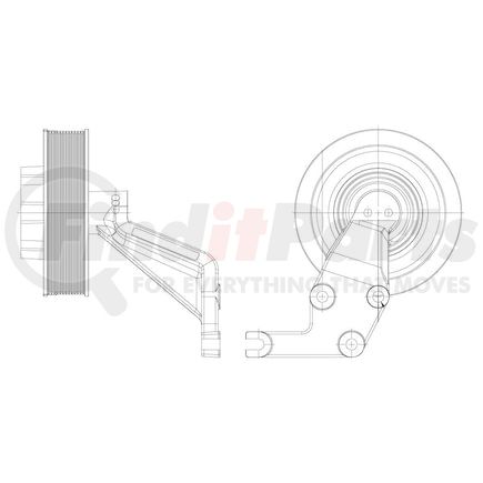 1077-09310-01X by KIT MASTERS - Kysor-Style Hub - Remanufactured