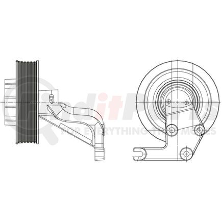 1077-09361-01X by KIT MASTERS - Kysor-Style Hub - Remanufactured