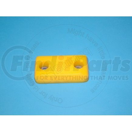 1809411 by BLUMAQ - Steering Stop Pad - Steel Plate with Poly Pad, 120 mm. Long