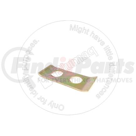 1M4180 by BLUMAQ - Nut Lock Plate - with 2 Bolt Hole, on Planetary Transmission