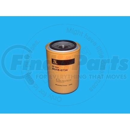 1R0734 by BLUMAQ - Engine Air Filter - 11.9 in x 6.1 in, Fit for Caterpillar Applications
