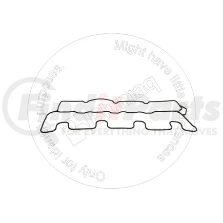 2330695 by BLUMAQ - Engine Valve Cover Seal - Top, 14 in. Overall Length, 6 in. Wide
