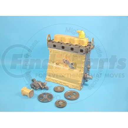 0R3613 by BLUMAQ - Remanufactured Engine Block - PC Spacer Plate Rectangular Rings, fits Caterpillar