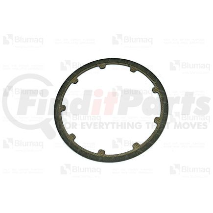 1076954 by BLUMAQ - Travel Motor Friction Plate - 165 mm. OD, 3.1 mm. Thick, with Parallel Grooves