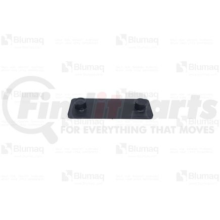 1289654 by BLUMAQ - Circle Drawbar Wear Strip - 7 in. Long, 2.52 in. Wide, 0.35 in. Mounting Holes