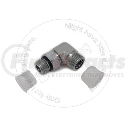 4515X10 by BLUMAQ - Hydraulic Coupling / Adapter - Steel, 90 Degrees Elbow