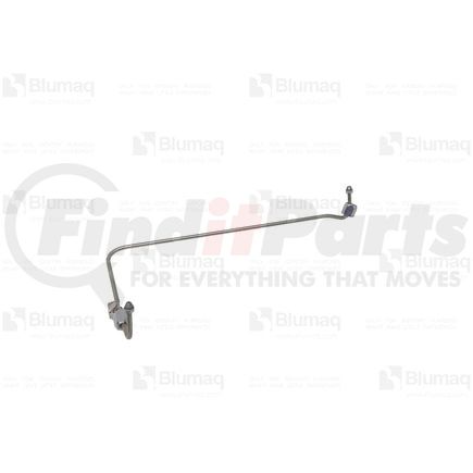 4P9963 by BLUMAQ - Fuel Injector Line - 18" Long, 1.6 mm. ID, with Collar and Swivel Nut on Both Ends