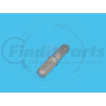 5879491 by BLUMAQ - Final Drive Sun Gear Shaft - Steel, 271.2 mm. Length, 54.1 mm. OD, 37 Teeth