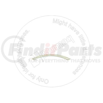 5S8034 by BLUMAQ - Nut Lock Plate - Alloy Mixed, on Engine Support