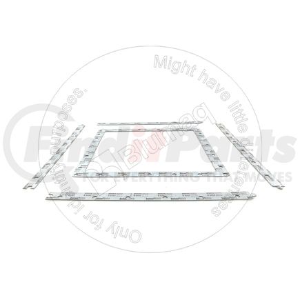 6127-21-5851 by BLUMAQ - Engine Oil Pan Gasket - fits Komatsu S6D155, SA6D155