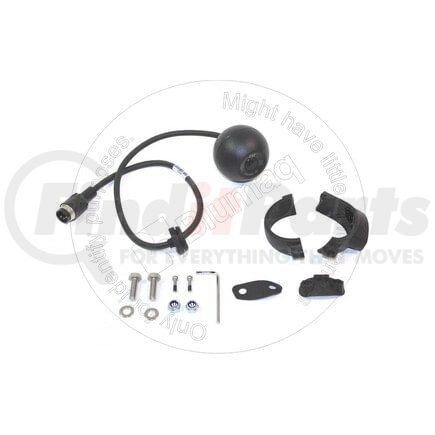 Blumaq 3366684 Dashboard Video Camera Kit 12 or 24 Volt NTSC Color 115 Degree View 4 Pin Pigtail Heavy Duty Back Up Vision