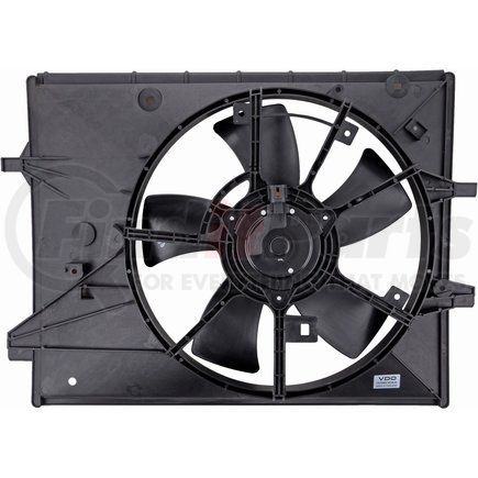 FA70954 by VDO - Radiator Fan Assembly