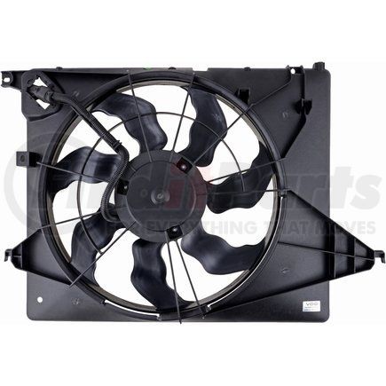 FA70955 by VDO - Radiator Fan Assembly