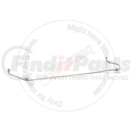 4P-7808 by BLUMAQ - Fuel Injector Line - 31" Long, 1.83 mm. ID, with Collar and Swivel Nut on Both Ends