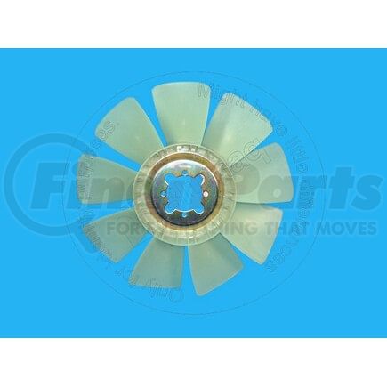 039.160 by BLUMAQ - Engine Cooling Fan Blade - 9 Blades, fits Volvo Backhoe Loaders BL Series
