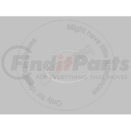 1S-6481 by BLUMAQ - Transmission Sealing Ring - 279.92 mm. ID, 1.52 mm. Radial Height